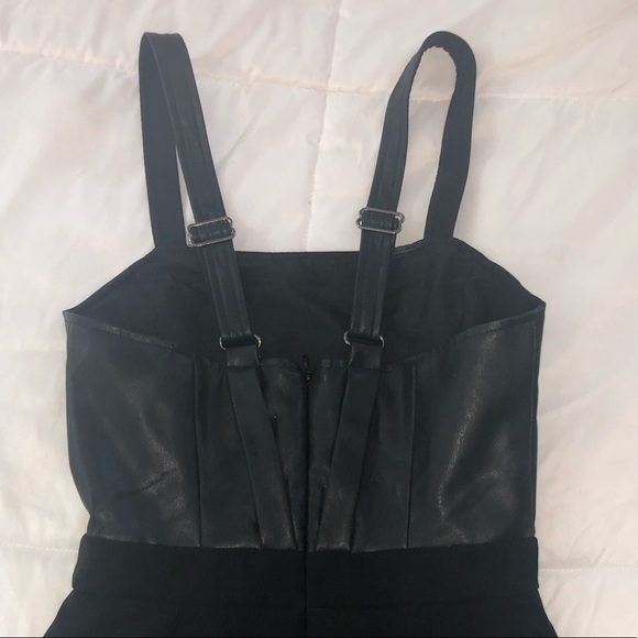 NWT JoJo FLETCH Leather Jumpsuit - Picture 5 of 6